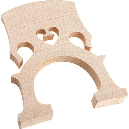 2 Pcs/lot Cello Bridge Maple Material for 4/4 Size Cello Accessory