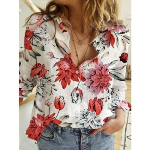 Butterfly 3d Full Body Printing Long-Sleeved Shirt Women Fashion New Shirt Loose Large Size Temperament Casual Top Women