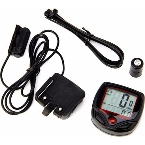 15 Function Speed Meter Waterproof LCD Bike Bicycle Odometer Speedometer Cycling Whosale&Dropship