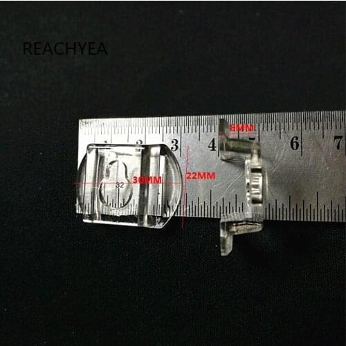 200PC High Quality Transparnent Acrylic Plastic Gourd Shape Wall Mount Photo Picture Frame Hook Frame Hanging Hooks Clips30*22mm