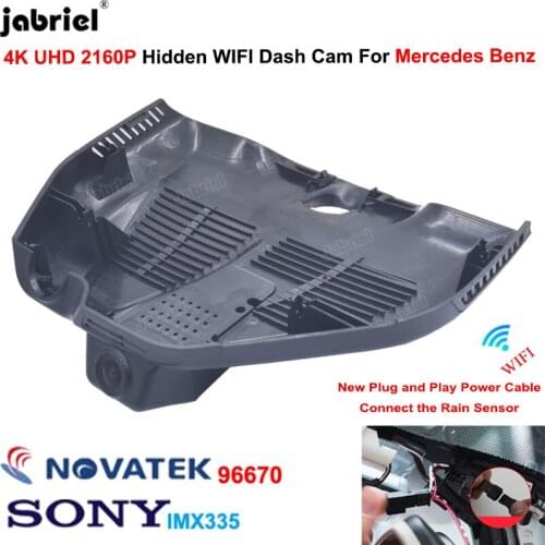 4K 2160P New Car DVR Dashcam Camera for Mercedes Benz GLC300 GLC300d GLC300e GLC x253 c253 AMG GLC43 GLC63 EQC400 2019 2020 2021