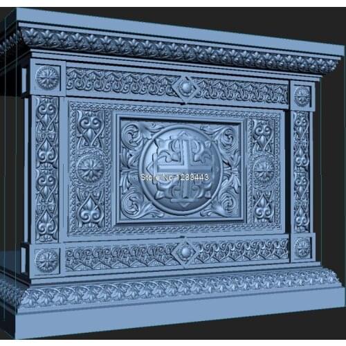 7pcs/lot High quality New 3D model for cnc 3D carved figure sculpture machine in STL file Altar