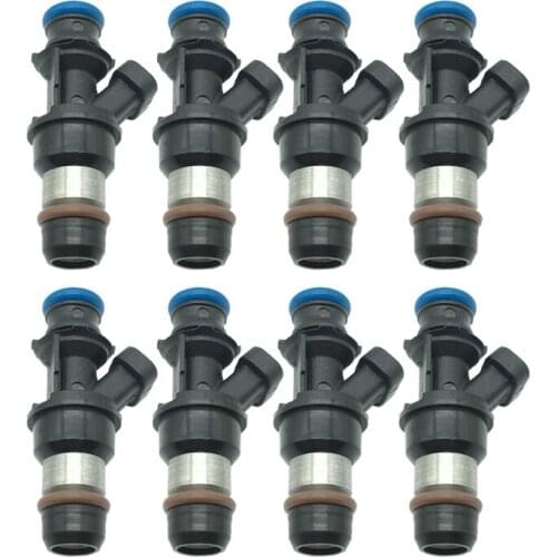 8Pcs Car Fuel injector for GM Chevy Silverado GMC 4.8/5.3/6.0L 99-07 17113553 25317628