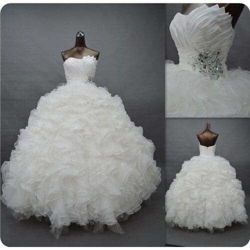 Ruffled Ball bridal Gown Organza Fashionable Quinceanera Debutante Party Gown Beaded Vestidos 2018 Mother of the Bride Dresses