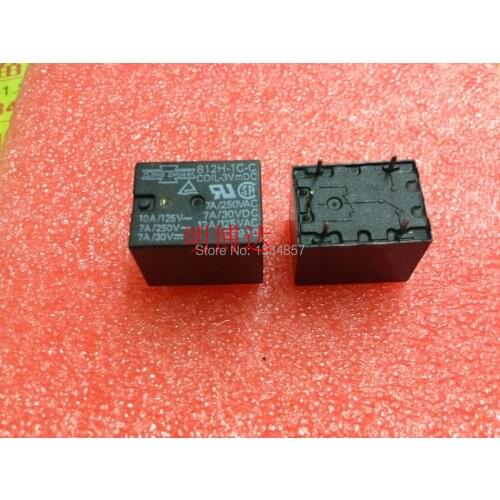 Free shipping lot(5pieces/lot)100%Original New SONG CHUAN 812H-1C-C-3V 812H-1C-C-3VDC 812H-1C-C-DC3V 5PINS 3VDC Power Relay