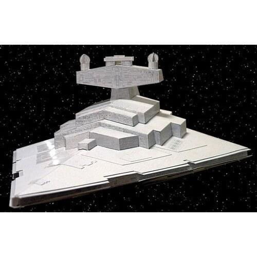 Paper Model Imperial Destroyer Model Destroyer DIY Handmade Toy