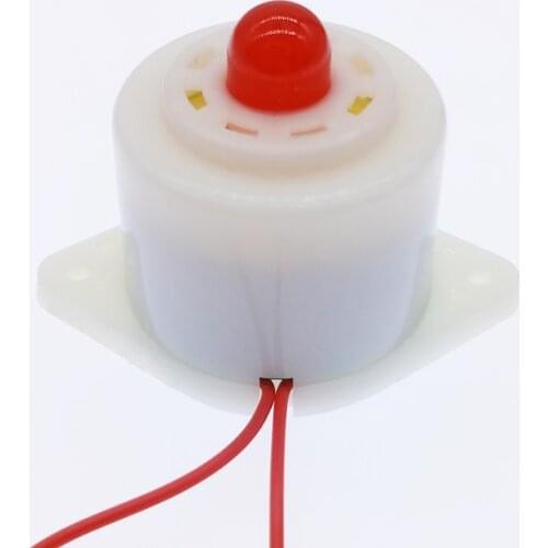Electronic Buzzer Beep Alarm High-decibel 12V 24V 220V Acoustic-optic alarm Indicator flashing light LZQ-3D