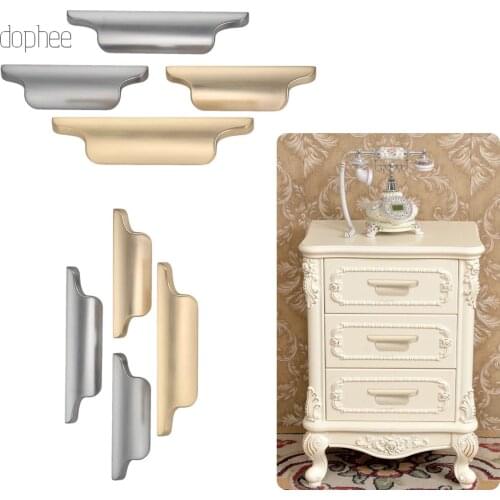 Dophee 1pc 128mm Cabinet Handle Kitchen Cupboard Pulls Drawer Knobs Furniture Handle zinc alloy Hardware