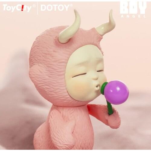 Cute gift genuine Angel Boy childlike heart series blind box doll trendy hand-made ornaments