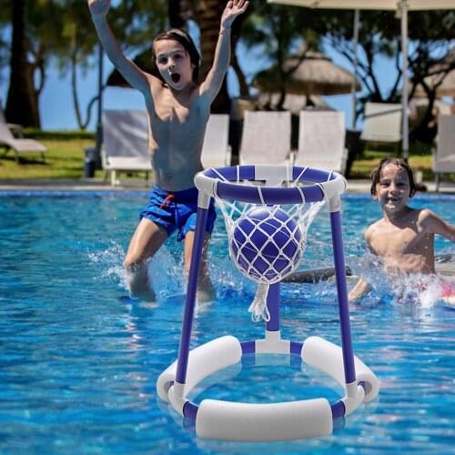 Inflatable Swimming Rings Water Basketball Children Floating Hoop Ring Toss Game Swimmin Pool Toy Kids Water Sport Dropshipping