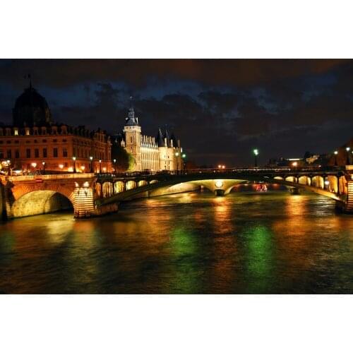 High Spray Wall Stickers Night View Painting Picture Modern Art Home Art Decoration