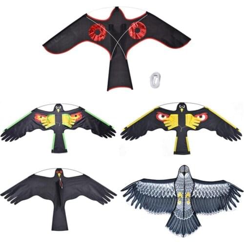Emulation Bird Repelling Eagle Kite Bird Scarer Repeller Flying Kite Flying Drive Bird Kite Insect Pest Control Tool For Garden