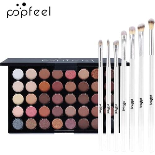 40 Color Matte Eyeshadow Palette Glitter Eye Shadow Waterproof Long Lasting Make Up Pallet Shimmer Fashion Women Beauty Eyes set
