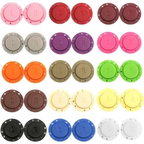 A pair Magnet Buttons Sewing Supplies Magnetic Clothing Invisible Magnet Buttons Metal Buttons Handmade DIY Clothing Decoration