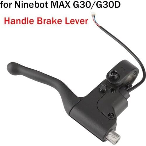 Handle Brake Lever Crank Bar for Ninebot MAX G30/G30D Electric Scooter Brake Lever Aluminium Alloy Handle Assembly Kit with Line
