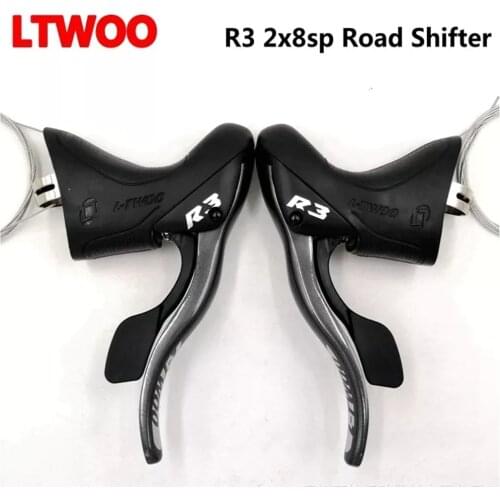 LTWOO R3 2x8 road bike gear lever 8 speed brake gear lever bicycle derailleur for SHIMANO 2X8 rear derailleur front derailleur