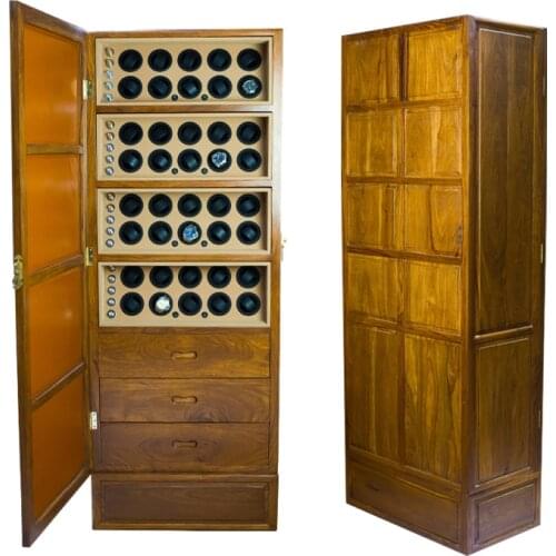 Watch winder cabinet 40 automatic watch cabinet display Solid wood chest Jewelry storage cabinet /Watch the cabinet