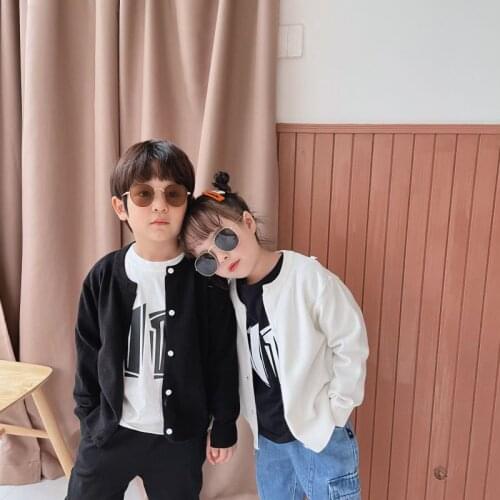 Knitting Spring Autumn Coat Outerwear Top Children Clothes Kids Costume Teenage Gift Plus Size Boy Clothing High Quality