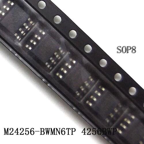 5Pieces M24256-BWMN6TP 4256BWP SOP8 Integrated Circuits Electronic Components