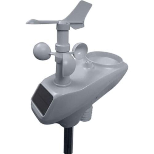 Wireless Weather Station Color Display Wifi Connection Solar Charging WirelessTransmission Professional Internet Weather Station