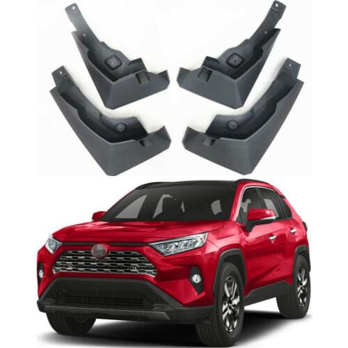 Car Mud Flaps Guards For Toyota RAV4 2019 2020 Mudflaps Splash Guards Front Rear Mud Flap Mudguards Fender Flares