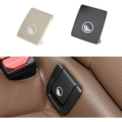 1PCS ABS Child Seat Cover Rear Seat Isofix Cover Car Rear Child Seat Safety Cover for Volvo V90 S90 S60 XC40 XC60 2017-2021