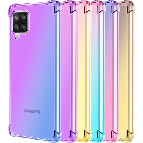 Gradient Luxury Phone Case For Samsung Galaxy A71 A51 A31 A21S A21 Samsung A11 A 01 A52 A42 A32 A22 A12 Samsung A51 Case Cover
