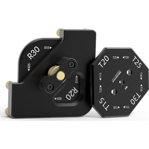 Woodworking Trimming Machine R Rounded Beveled Template Router Table Corner Jig Radius Chamfer Profile Template Set