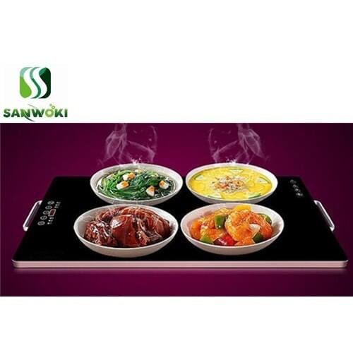 220v Square food insulation board Electric Warming Tray Intelligent Constant Temperature heating pad hot pot cooker milk warmer