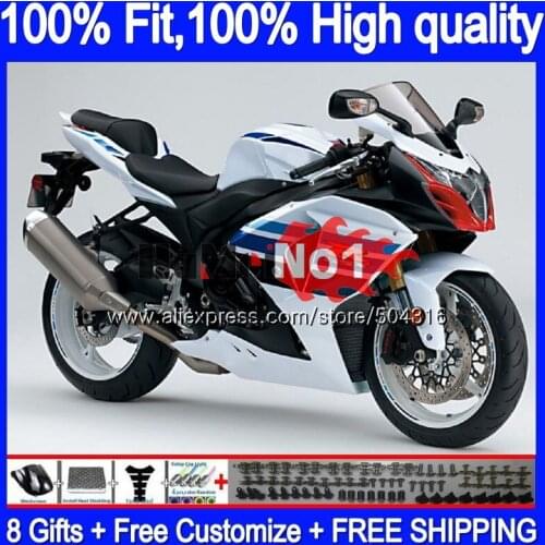 Injection For SUZUKI K9 GSXR1000 GSXR 1000 23MC.83 White Black GSXR-1000 2009 2010 2014 2015 2016 09 10 11 14 15 16 OEM Fairing