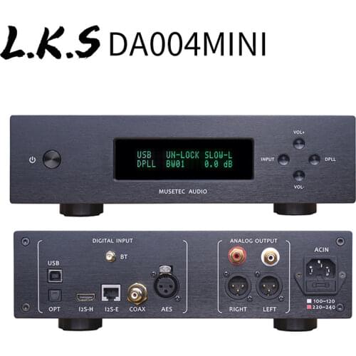 L.K.S Audio LKS MH-DA004Mini DA004 ES9038pro Flagship DAC Audio Decoder