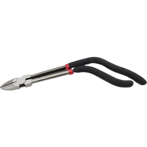 Multifunction Extra Long Reach Double Joint Side Cutter Nippers Wire Cutting Grip Dual Pivot Bull Nose Plier Hand Tool