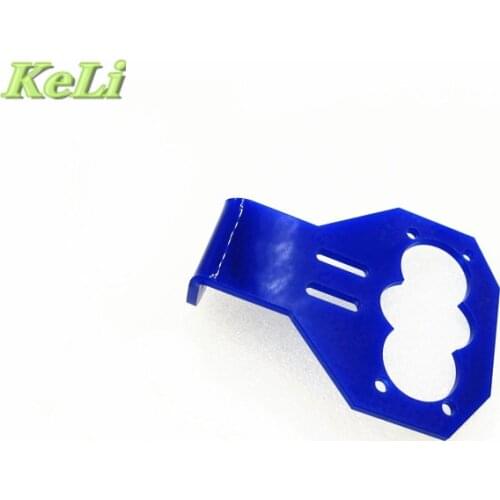 Cartoon Ultrasonic Sensor Mounting Bracket for HC-SR04 Smart Car Red Blue Color