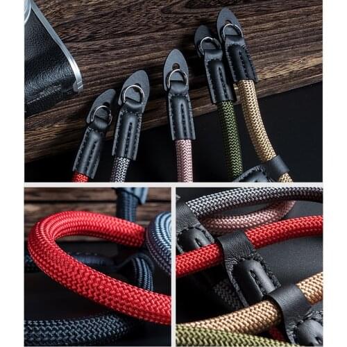 Handmade nylon Digital Camera Wrist Hand Strap Grip Paracord Braided Wristband for Sony A7 A6500 A6300 A7 II A7III A6000 A5100