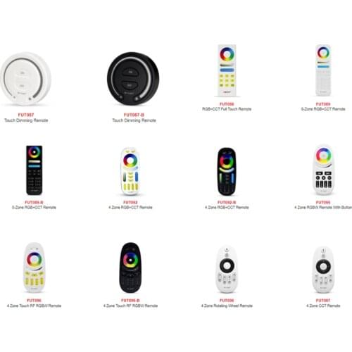 Mi light Remote 2.4G 4-Zone LED Controller Button/Touch RF Wireless Remote FUT006 FUT007 FUT089 FUT096 FUT092 FUT088 FUT095