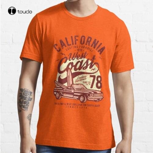 California Shirt | West Coast Shirt | Endless Summer Shirt T-Shirt Cotton Tee Shirt
