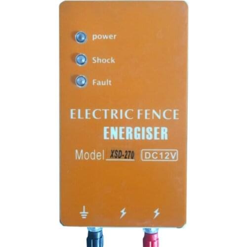 Electric Fence Energizer Charger High Voltage Pulse Electric Fencing Controller for Animal Poultry Farm (Alarm Type)