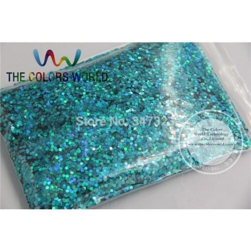 1.5MM Laser Light Blue Color Glitter Spangles ,holographic Color Sequins for nail art or Other DIY decora