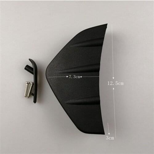 4pcs Universal Car Rear Bumper Casting Shark Spoiler For Chery Tiggo Fulwin A1 A3 QQ E3 E5 G5 V5/EMGRAND EC7 EC7-RV EC8