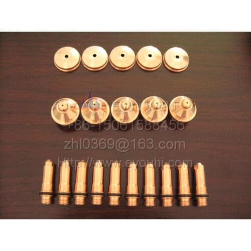 45 pcs 220181 + 220182 + 220183- Consumables For 130A Plasma Cutting Torch(400XD/260/260XD/130/130XD/4070/3070 Machine)