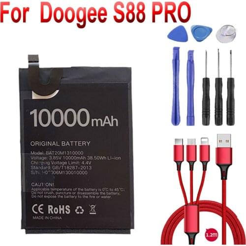 10000mAh Battery For Doogee S88 PRO