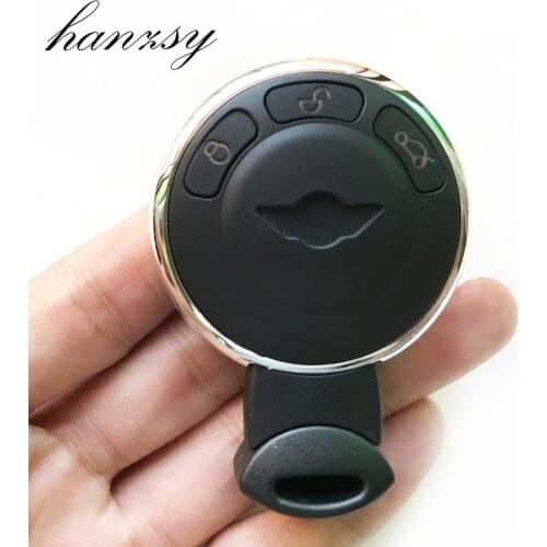 3 button Smart Key Case fob For BMW Mini Cooper R56 Replacement Auto Remote Key shell Card blank Keyless Entry Fob Uncut blade