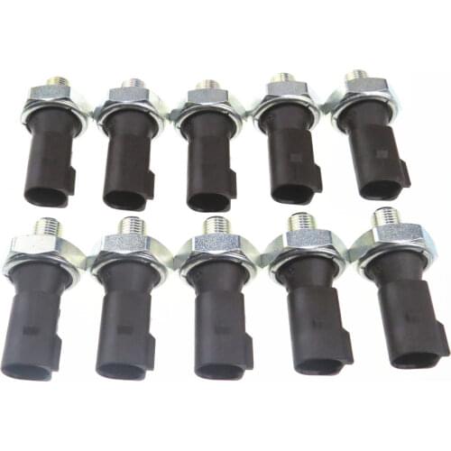 SCJYRXS Qty10 Car Oil Pressure Sensor Sensing Plug 038 919 081H for Bora Passat A3 A4 Golf PoloCaddy 038919081H 038 919 081H
