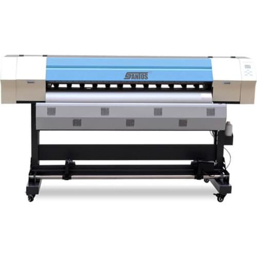 Good Cheap Professional Double XP600 Head Eco Solvent Digital Machine Vinyl Sign Banner Large Format Widescreen Printer 1.8m