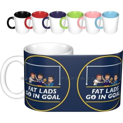 Flgig Alt Logo Ceramic Mugs Coffee Cups Milk Tea Mug Flgig Fat Lads Podcast Fat Lads Go In Goal Creative Trending Vintage Gift