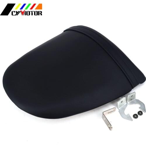 Motorcycle Rear Pillion Leather Soft Seat Cover For KAWASAKI Z750 2004 2005 2006 Z1000 03 04 05 06 NINJA ZX6R ZX633