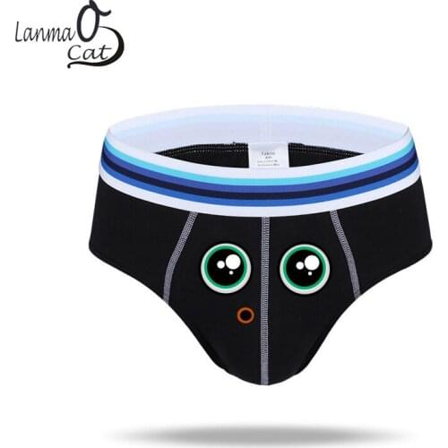 Lanmaocat Men's Cotton Briefs