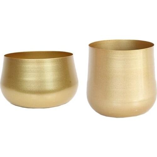 Metal Flower Pot Garden Succulent Planter Pot Planter Pot Containers Cactus Container Plant Pots Graden Ornament Decor