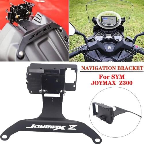 NEW Motorcycle Windshield Mount Navigation Bracket GPS For SYM JOYMAX Z 300 Smartphone Holder