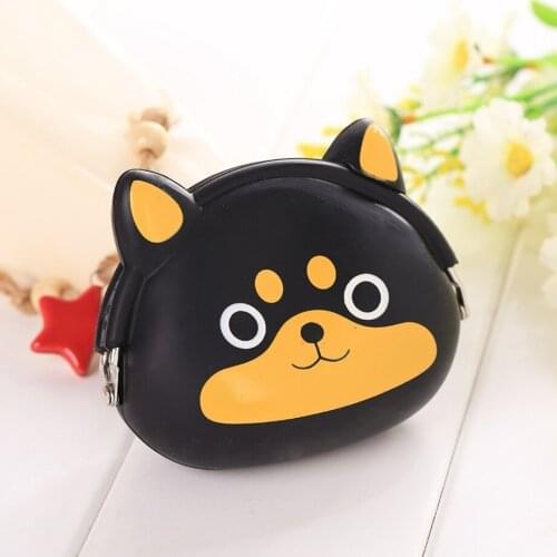 2019 New Girls Silicone Coin Purse Small Change Wallet Mini Purse Women Key Wallet Animals Coin Bag For Children Kids Gifts